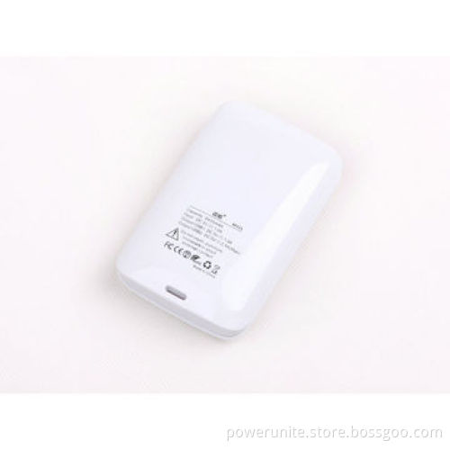 Mobile Power Bank with Dual USB Output Ports, 6,600mAh Capacity